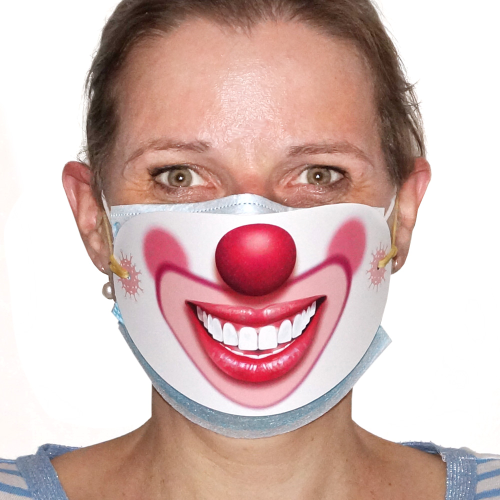 Maske, witzig - Clown